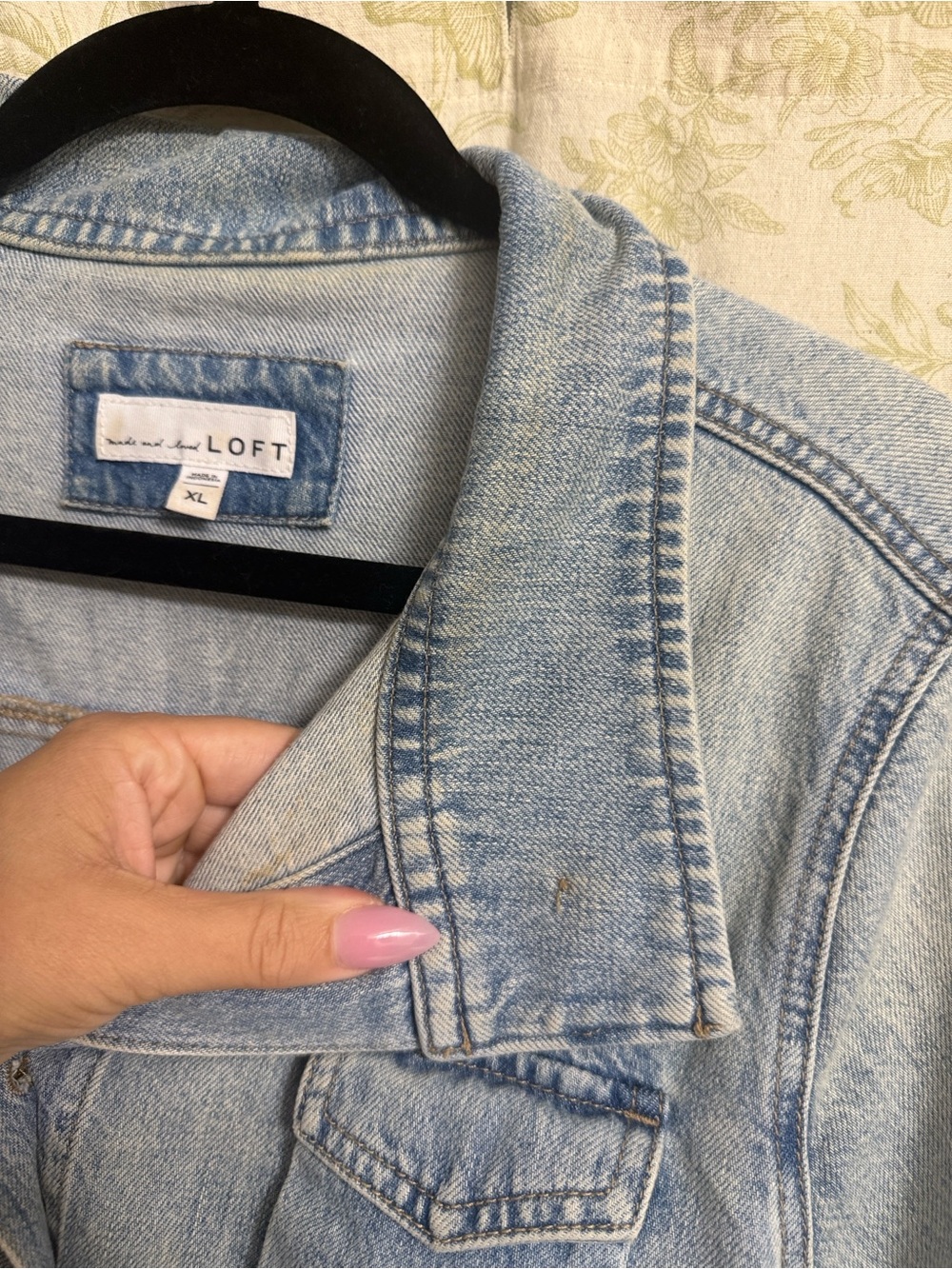 Loft Jean Jacket - Picture 9 of 11